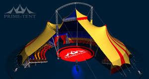 circus prime tent smallest