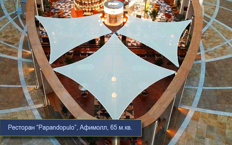 Тенты для ресторанов — фото